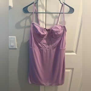 Urban outfitters lavender corset modern love mini dress